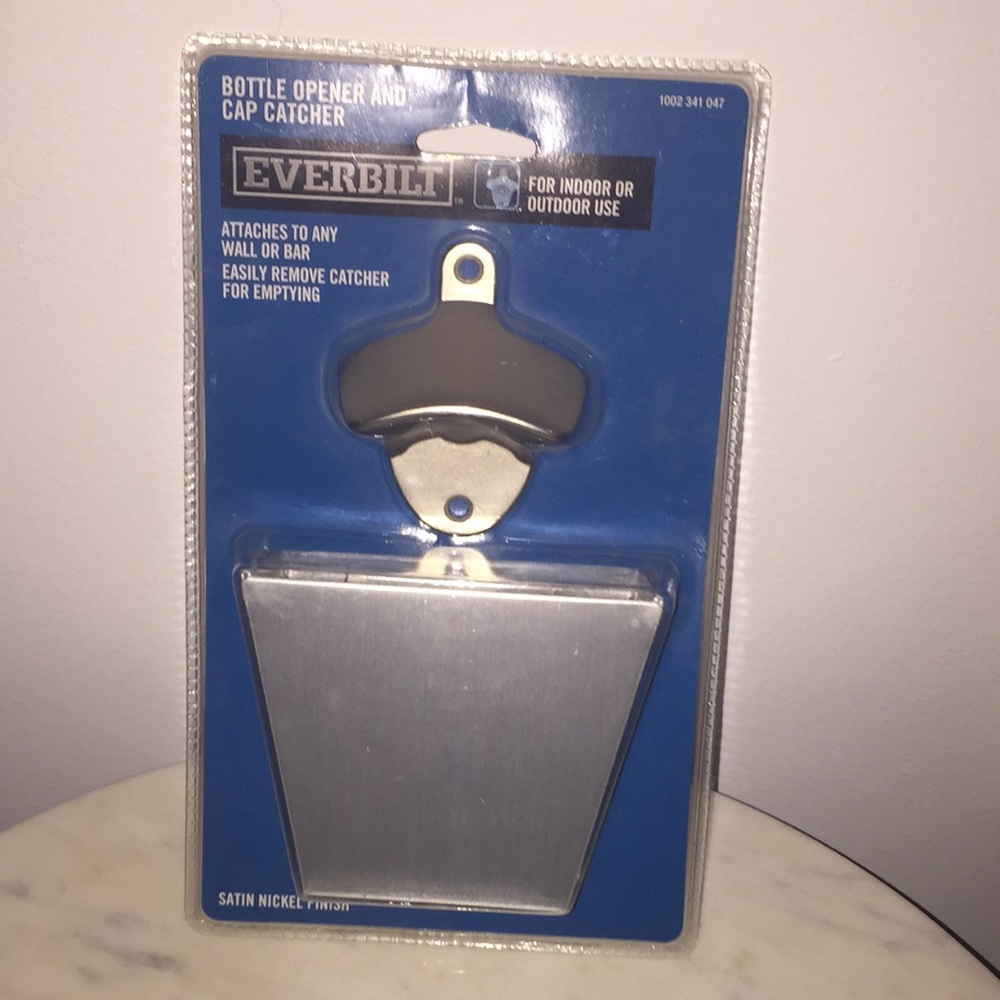 Everbilt bottle opener and cap catcher